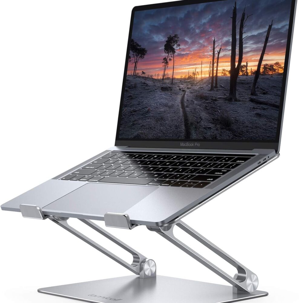 Lamicall Aluminum Laptop Stand for Desk for MacBook Air Pro Neo 10-17.3''